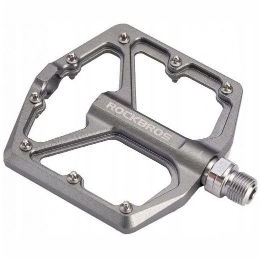Platforminiai pedalai 104 × 92 mm, pilki Rockbros