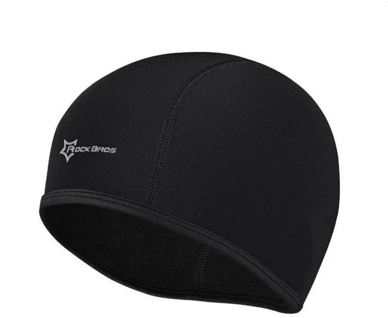 Rockbros softshell kepuraitė šalmui, juoda