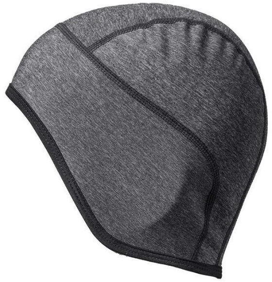 Žieminė dviratininko kepurė po šalmu softshell pilka Rockbros