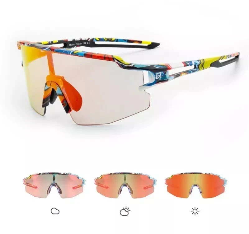 Rockbros SP204 Poliarizuoti sportiniai akiniai