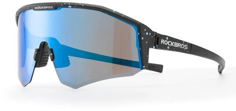 Rockbros SP297 polarizing dviratininko akiniai – juodos spalvos