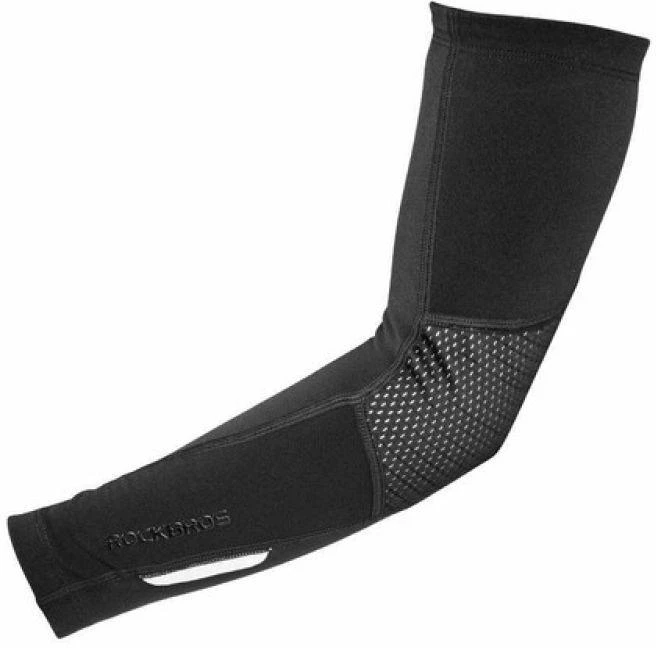Rockbros termo rankovių šildytuvai dviračiams, juodi, L/XL