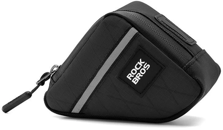Rockbros Trikampio Dviračio Rėmo Tašė 0.25L - Juoda