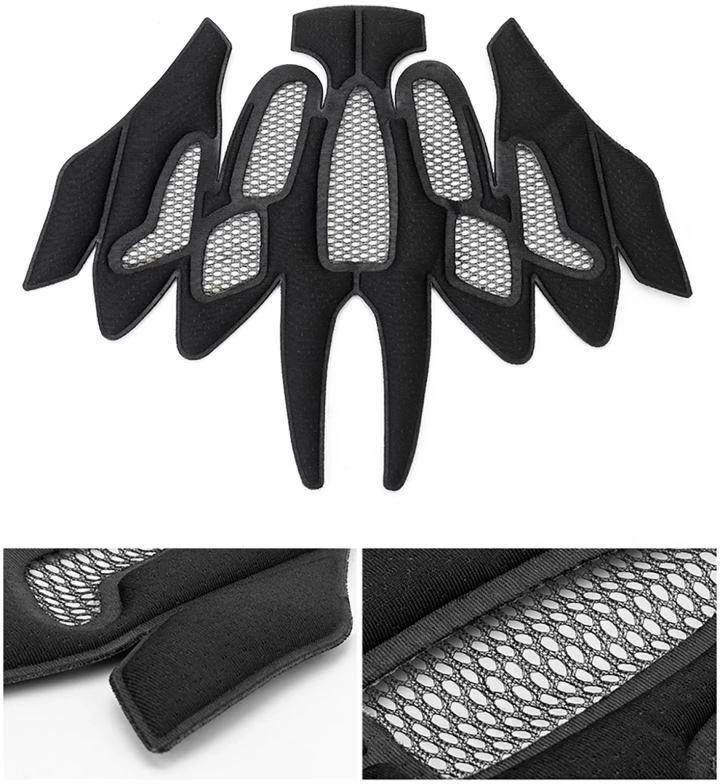 Rockbros TS-61 10110061002 Vaikiškas dviračio šalmas su nuimamu smakru, dydis M (54-57) - Mėlyna