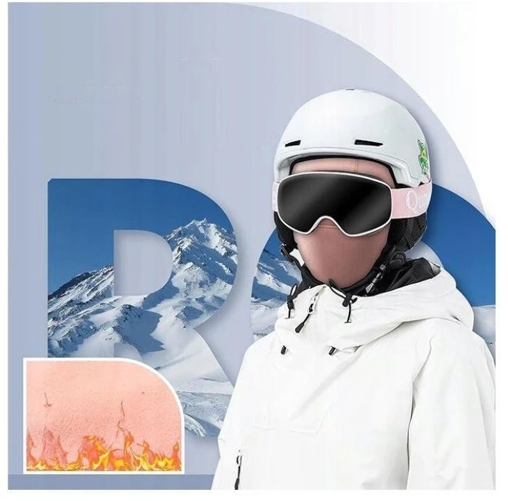 Rockbros vaikiška balaklava 46-50cm rožinė