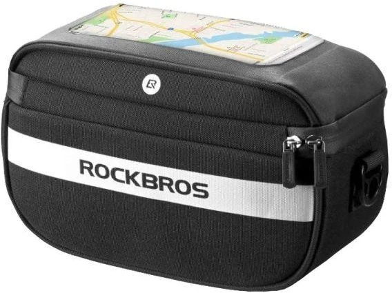 Rockbros vairo krepšys su kišenėle telefonui
