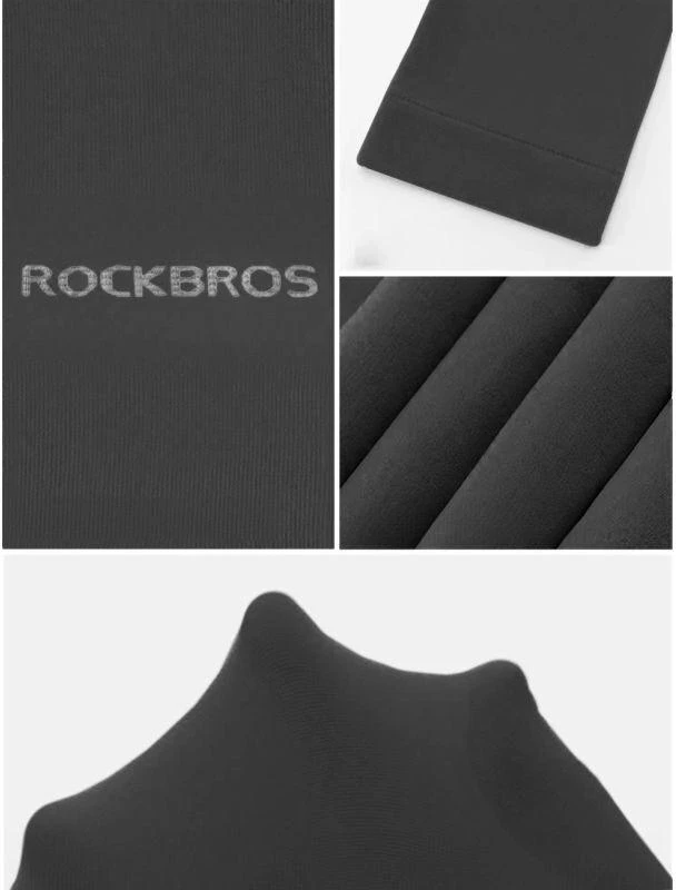 Rockbros XT9002BK cycling arm warmers – juodas (2 pcs.)