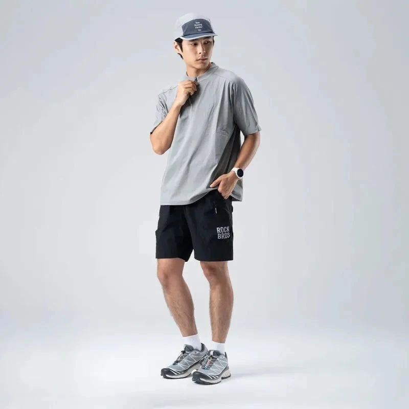Rockbros YDDK015 šortai su diržu, dydis XL – juodi