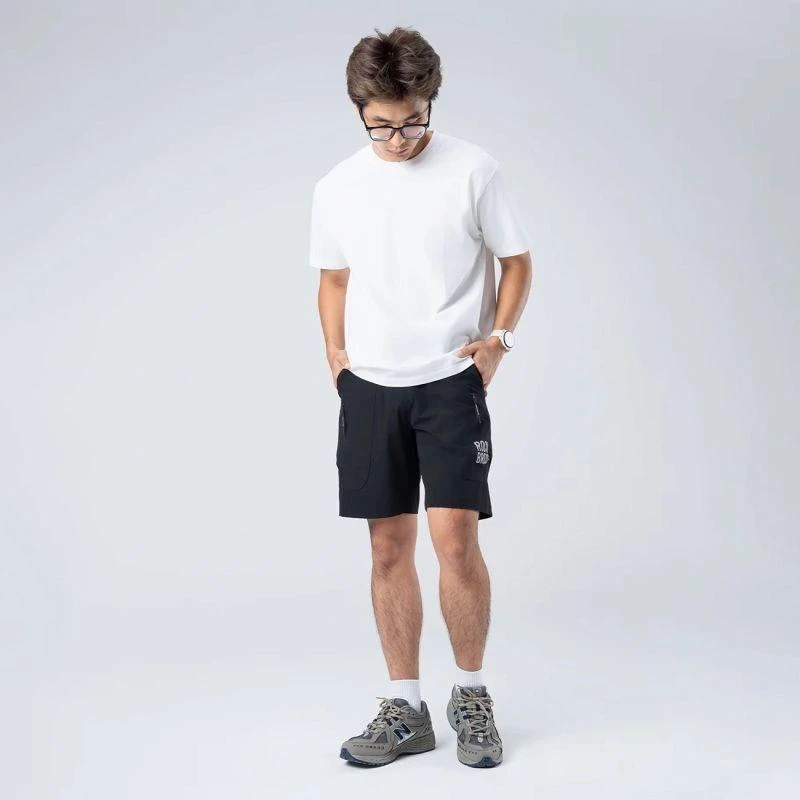 Rockbros YDDK015 šortai su diržu, dydis XL – juodi
