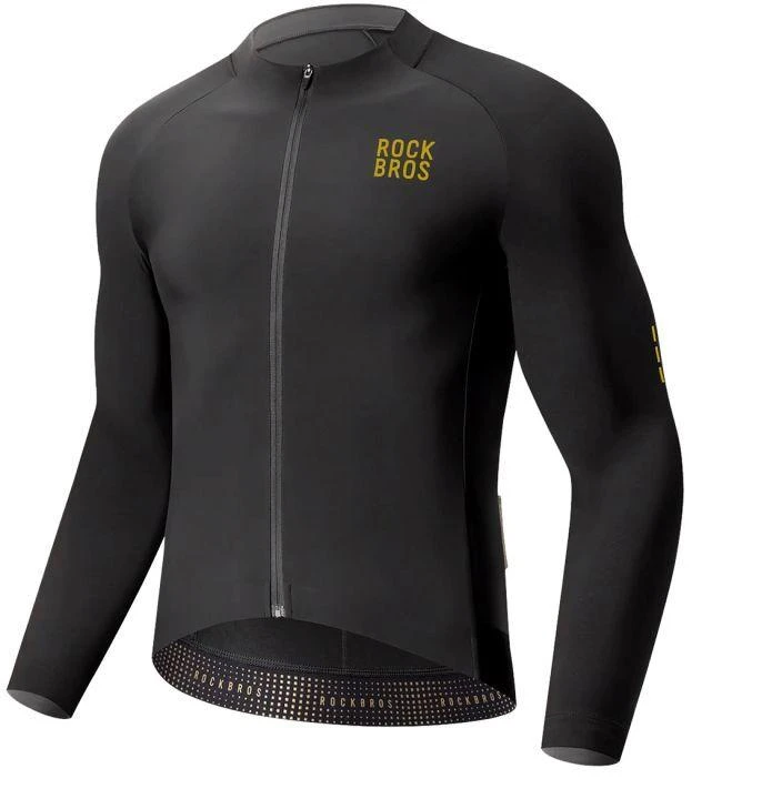 Rockbros YDWT020 Diamond rudens/žiemos dviratininko striukė, dydis XL - juoda