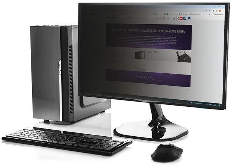 Qoltec Privatumo filtrai RODO | 27'' | 16:9
