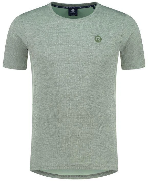 Rogelli ACE Bėgimo marškinėliai Žali 2XL
