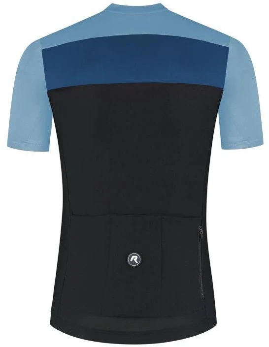 Rogelli CORE BLOCK T-marškiniai mėlyna ir juoda 4XL