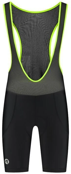 Rogelli CORE juodi fluorescenciniai bib šortai 4XL