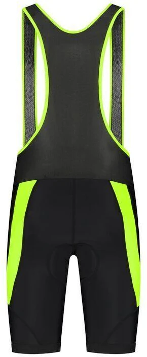 Rogelli CORE juodi fluorescenciniai bib šortai 4XL