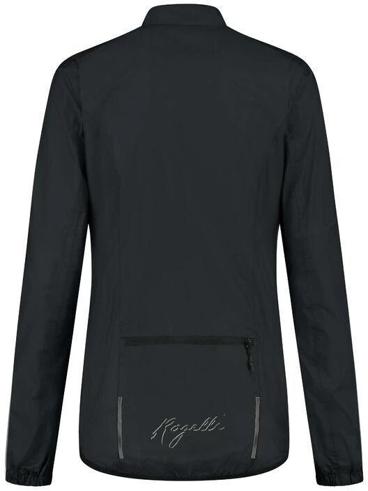 Rogelli CORE Moteriška lietaus striukė juoda 2XL