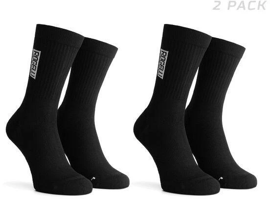 Rogelli DISTANCE bėgimo kojinės, 2 poros, juodos, 43 dydis
