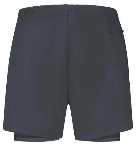 Rogelli ESSENTIAL 2in1 vyriški šortai pilki 2XL