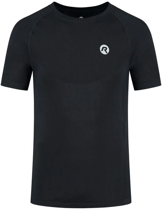 Rogelli ESSENTIAL bėgimo marškinėliai juodi 2XL