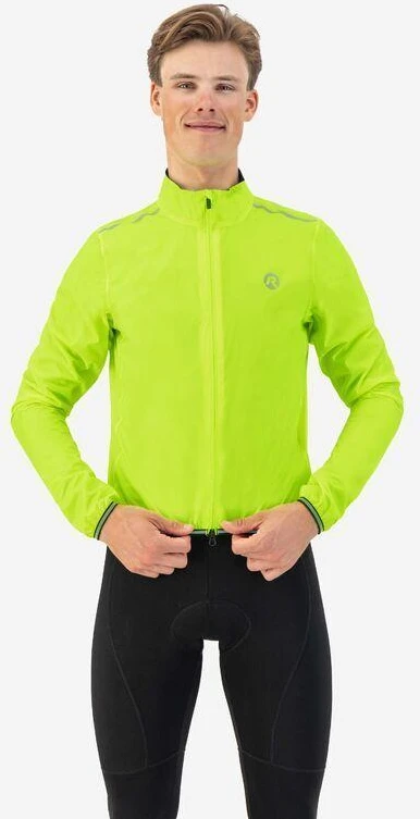 Rogelli ESSENTIAL Fluorescencinė lietpalčio striukė 3XL