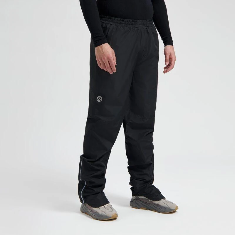 Rogelli ESSENTIAL lietaus kelnės juodos 2XL