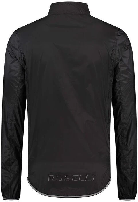 Rogelli ESSENTIAL lietaus striukė juoda 2XL