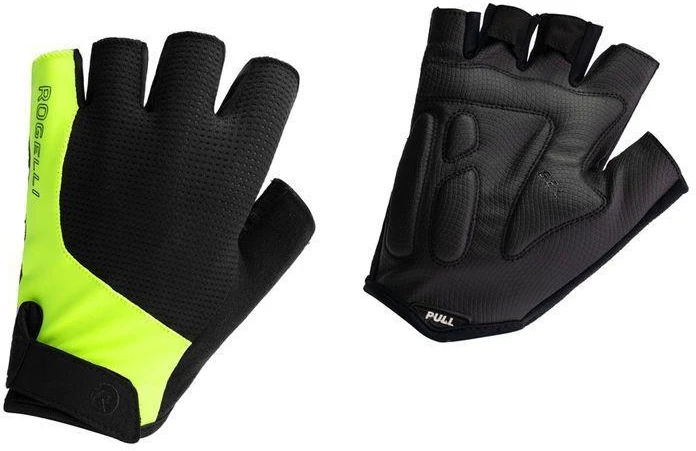Rogelli ESSENTIAL pirštinės juodos-fluorescentinės L