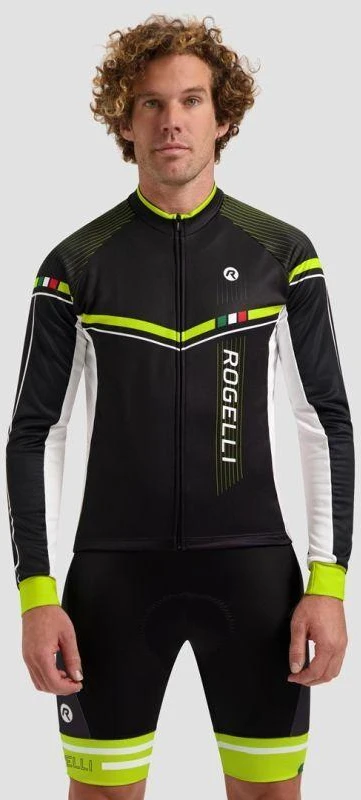 Rogelli GARA MOSTRO II marškinėliai ilgomis rankovėmis fluorescenciniai 6XL