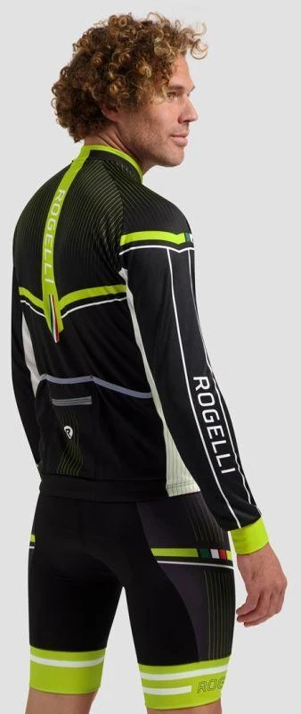 Rogelli GARA MOSTRO II marškinėliai ilgomis rankovėmis fluorescenciniai 6XL
