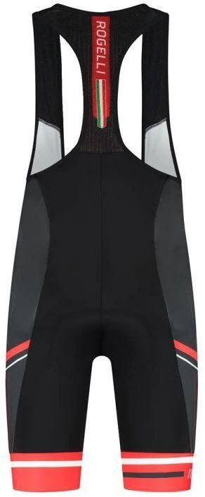 Rogelli GARA MOSTRO II šortai juodi ir raudoni 4XL