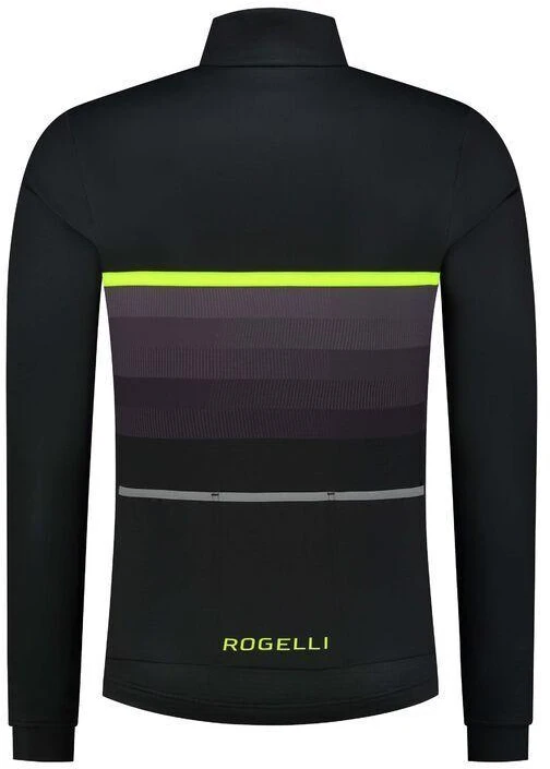 Rogelli HERO II fluorescentiniai marškiniai ilgomis rankovėmis XL