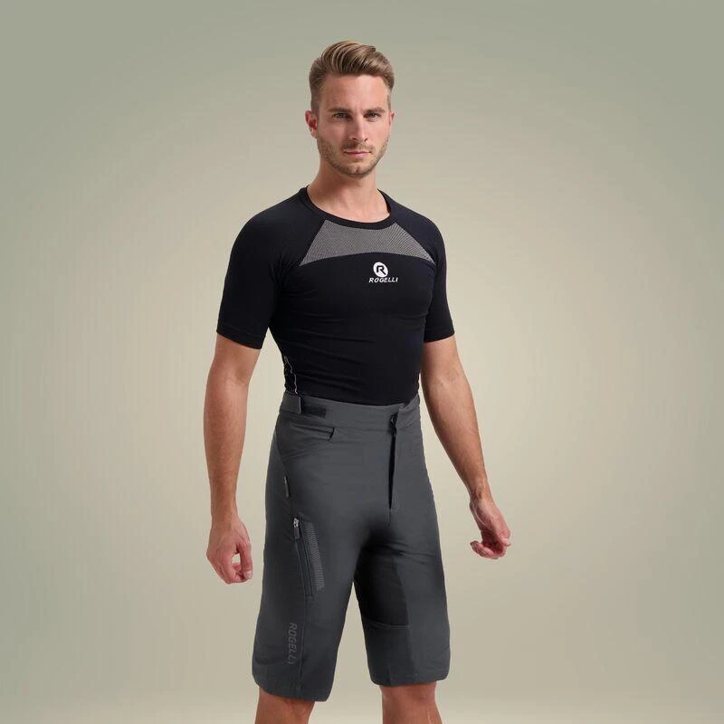 Rogelli MTB dviračių bermudai ADVNTR DST pilkos 2XL