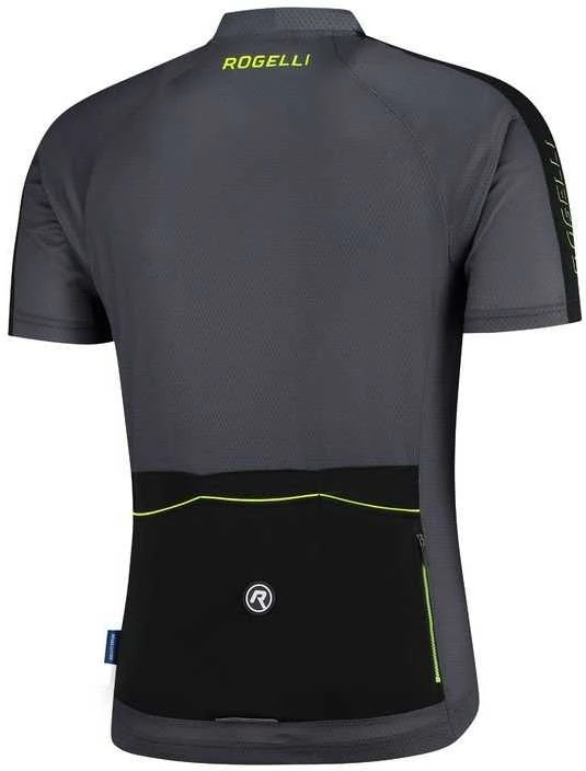 Rogelli pilki vyriški dviračių marškinėliai EXPLORE 5XL
