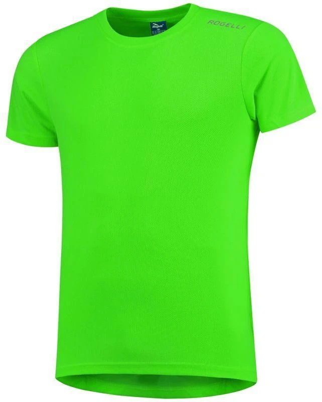 Rogelli reklaminiai marškinėliai fluorescencinė žalia 128-140