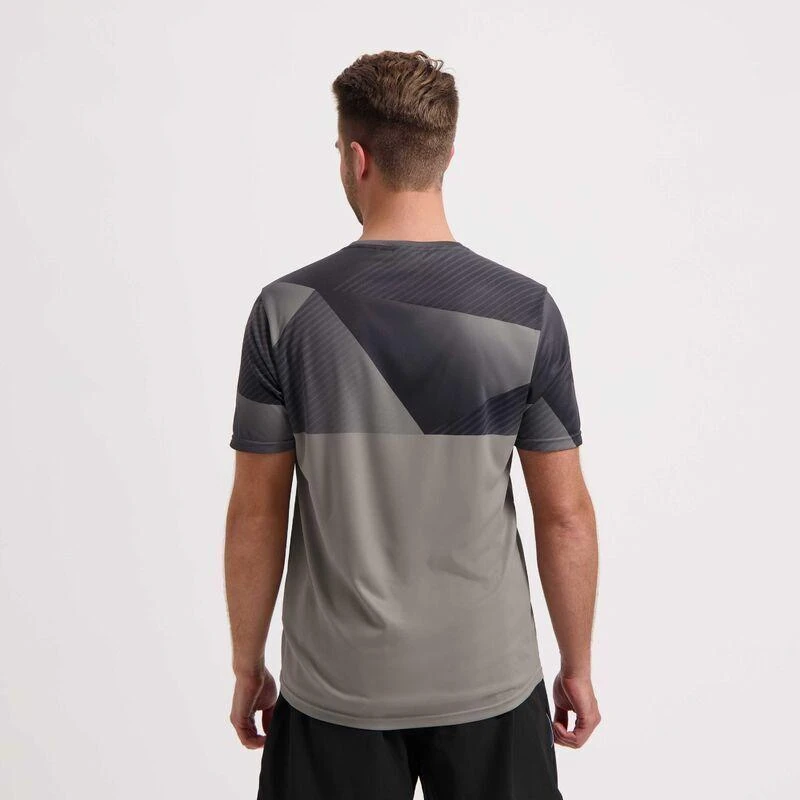 Rogelli RUSH smėlio spalvos bėgimo marškinėliai 2XL