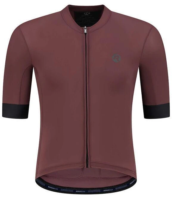 Rogelli SIGNATURE vyriški marškinėliai bordo 2XL