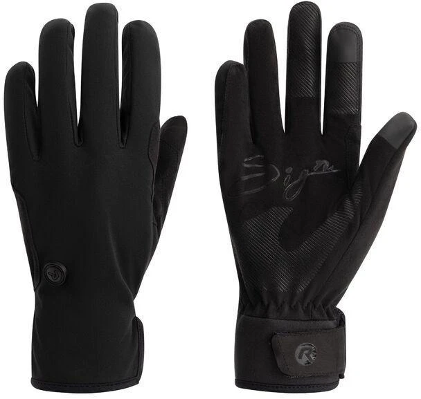 Rogelli SIGNATURE žieminės pirštinės juodos 2XL