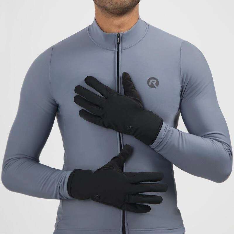 Rogelli SIGNATURE žieminės pirštinės juodos 2XL
