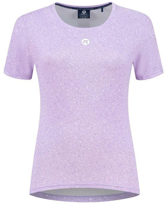 Rogelli SPARKLE Levandų spalvos bėgimo marškinėliai XS