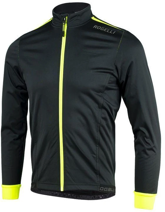 Rogelli striukė PESARO 2.0 juoda/fluorescencinė M