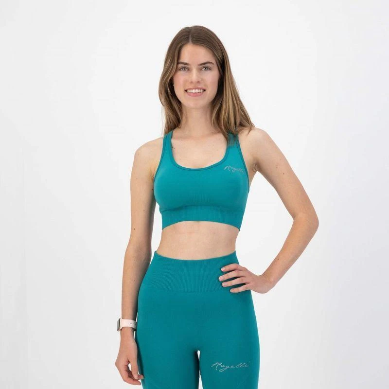 Rogelli TRINITY sportinė liemenėlė turkio M