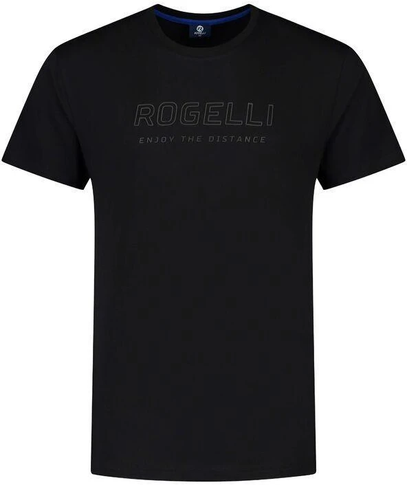 Rogelli vyriški marškinėliai LOGO juodi 2XL