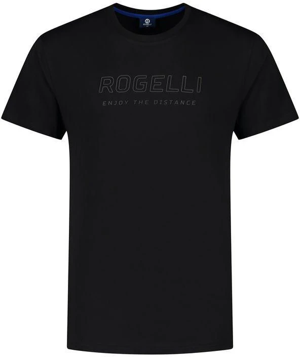 Rogelli vyriški marškinėliai LOGO juodi L