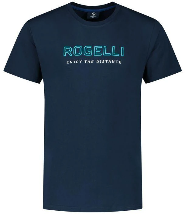 Rogelli vyriški marškinėliai LOGO tamsiai mėlyna L