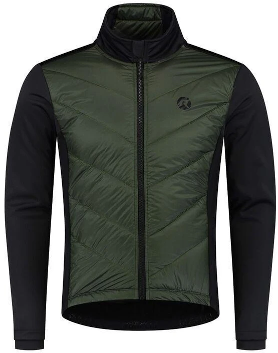 Rogelli WADDED II žiemos striukė žalia ir juoda 2XL