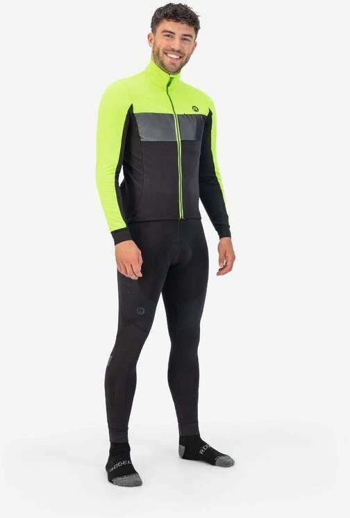 Rogelli žieminė striukė ATTQ juoda-fluorescencinė L