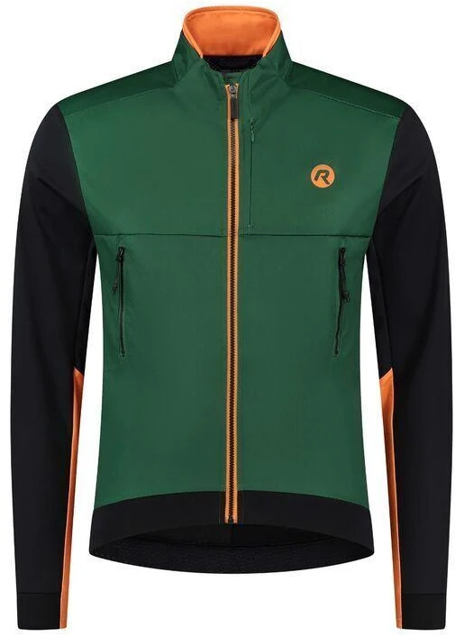 Rogelli žiemos striukė CADENCE žalia-juoda-oranžinė XL