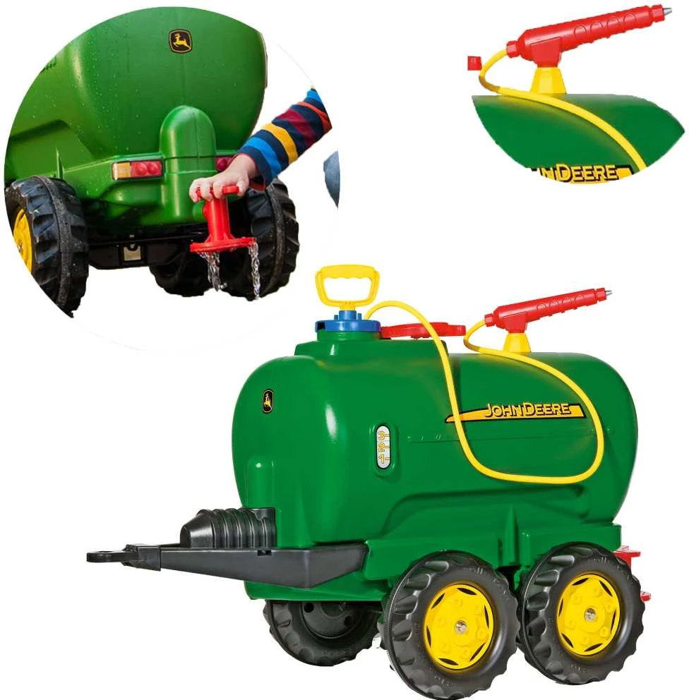 Rolly Toys Traukinys Cisternas John Deere Dviejų Ašių 30l
