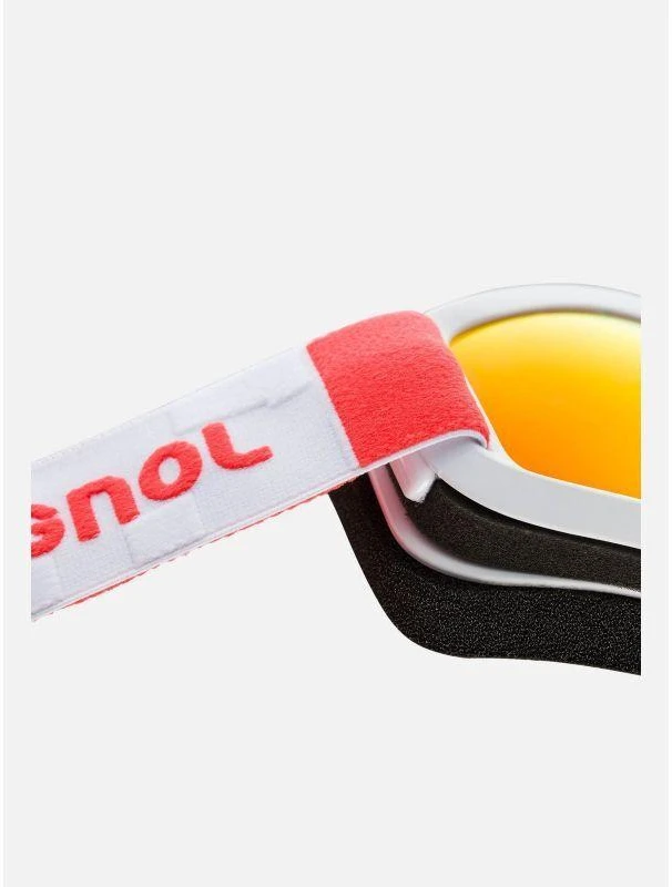 ROSSIGNOL ACE HERO balti Kat. 2 + Kat. 1 slidinėjimo akiniai