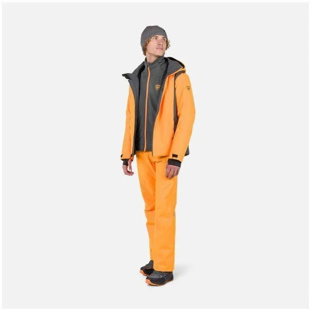 Rossignol Blackside Fleece džemperis su užtrauktuku pilkas